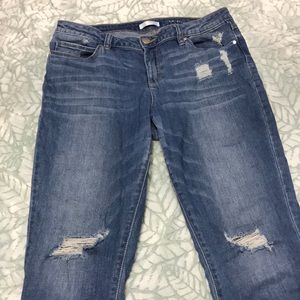 LC Lauren Conrad Skinny Crop Jeans